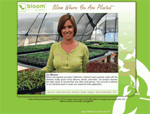Tablet Screenshot of bloommicrogreens.com